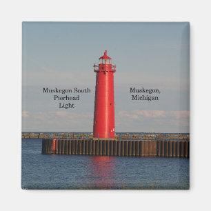 Aimant léger de tête de pont sud de Muskegon