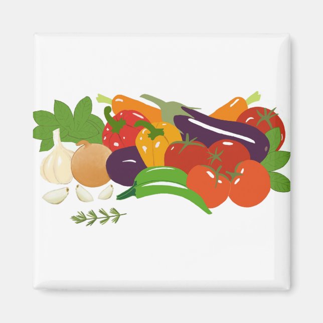 Aimant Légumes (Devant)