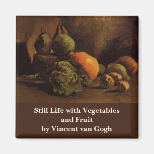 Aimant Légumes et Fruits par Vincent van Gogh