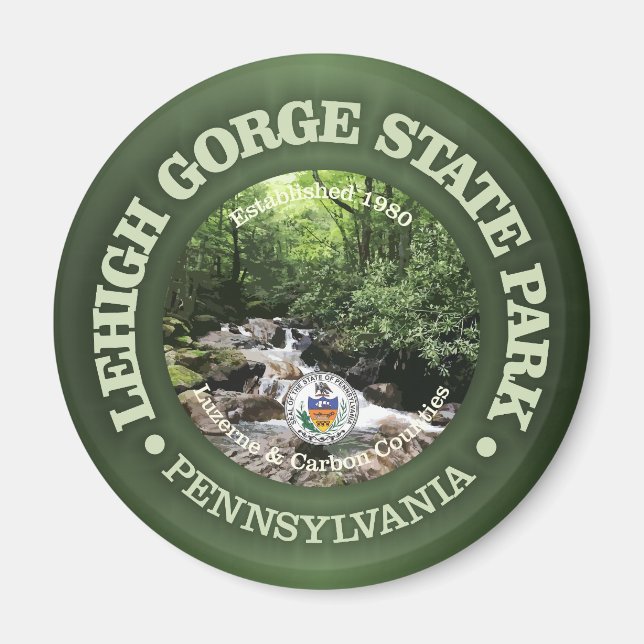 Aimant Lehigh Gorge SP (Devant)