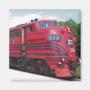 Aimant Lehigh Valley Railroad F-7A #578 @ Cape May N.J.