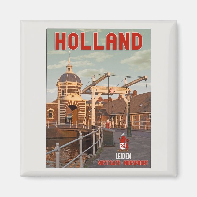 Aimant Leiden - Morsoportbrug (Devant)