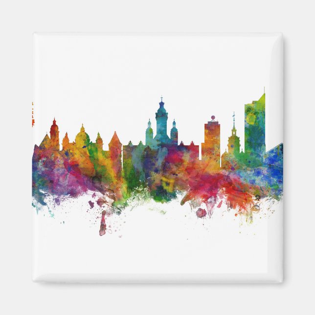 Aimant Leipzig Germany Skyline (Devant)
