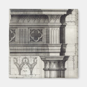 Aimant L'Entablature gothique