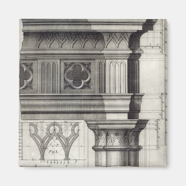 Aimant L'Entablature gothique (Devant)