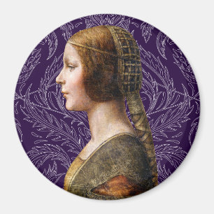 Aimant Leonardo da Vinci Portrait La Bella Principessa