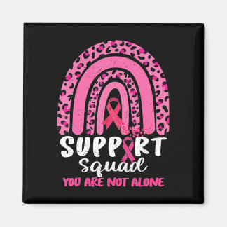 Aimant Leopard rose arc-en-ciel Soutien Squad Cancer du s