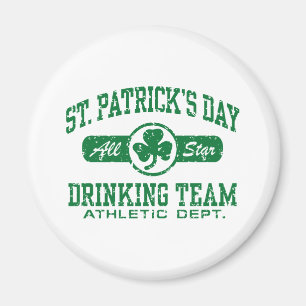 Aimant L'équipe de boisson de la Saint-Patrick