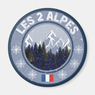 Aimant Les 2 Alpes Station de Ski