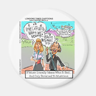 Aimant Les aigles volent-ils ? Mugs drôles T-shirts Carte