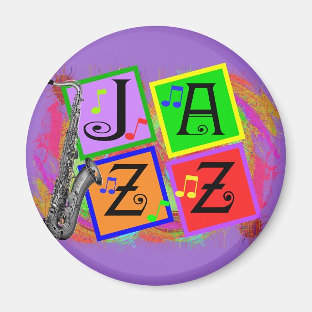 Aimant Les amateurs de jazz (Devant)