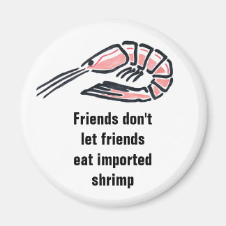 Aimant Les amis ne laissent pas leurs amis manger à l'imp