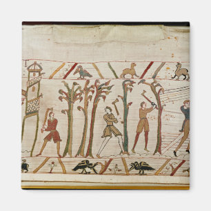 Aimant Les arbres sont coupés vers le bas pour construir