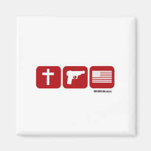 Aimant Les armes de Dieu et la liberté