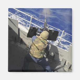 Aimant Les artilleurs joignent mettre le feu à une