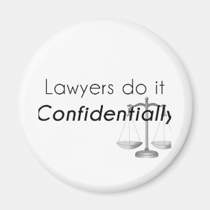 Aimant Les avocats le font confidentiellement