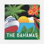 Les Bahamas avec bateau de croisière