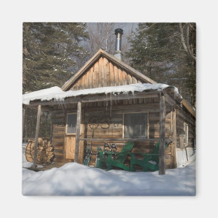 Aimant Les cabines de l'étang Little Lyford de l'AMC