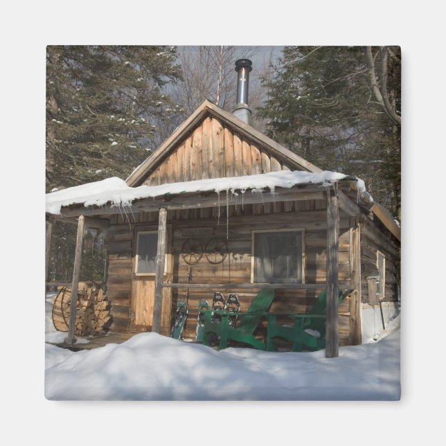 Aimant Les cabines de l'étang Little Lyford de l'AMC (Devant)