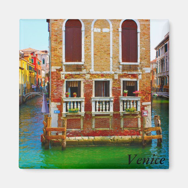 Aimant Les canaux de Venise, Venise (Devant)