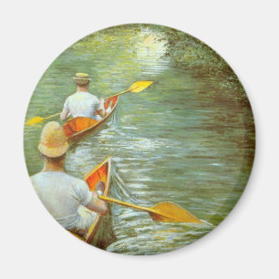 Aimant Les Canoës, Perissoires par Gustave Caillebotte