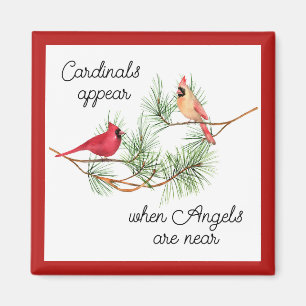 Aimant Les cardinaux apparaissent quand les anges sont pr