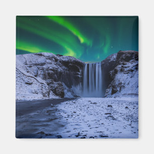 Aimant Les cascades Cascade Skógafoss