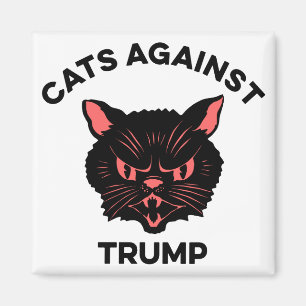 Aimant Les chats contre la contestation politique de Trum