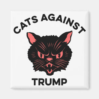 Aimant Les chats contre la contestation politique de Trum