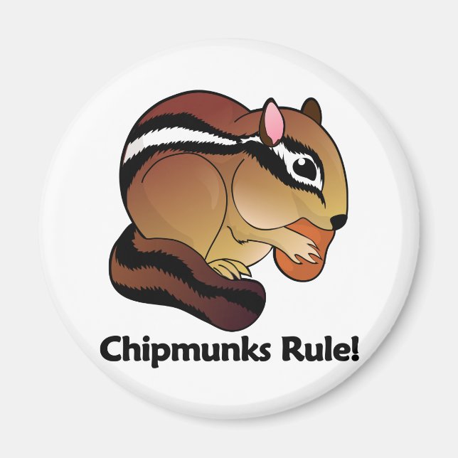 Aimant Les Chipmunks gouvernent ! (Devant)