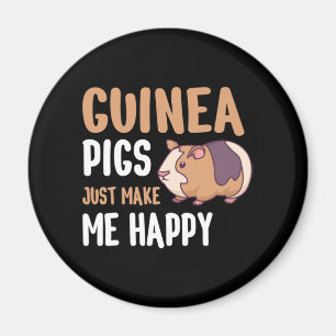 Aimant Les Cochons de Guinée me rendent heureux