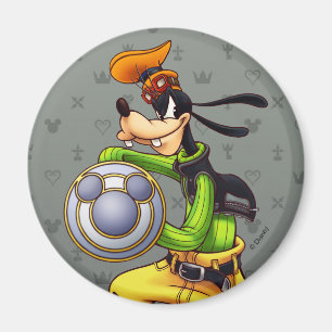 Aimant Les Coeurs du Royaume  Capitaine Goofy du Chevalie