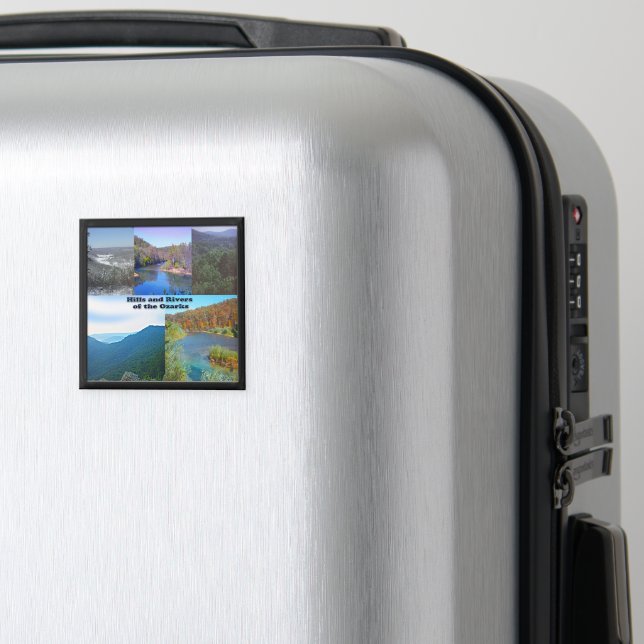 Aimant Les collines et les rivières des Ozarks (In Situ (Bagages))