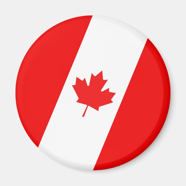 Aimant Les couleurs du Canada (Devant)