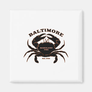 Aimant Les crabes d'été du Maryland