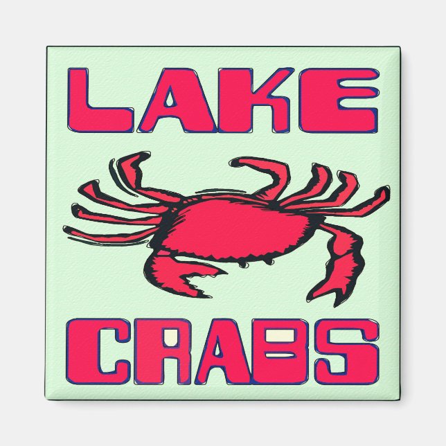 Aimant Les crabes du lac (Devant)