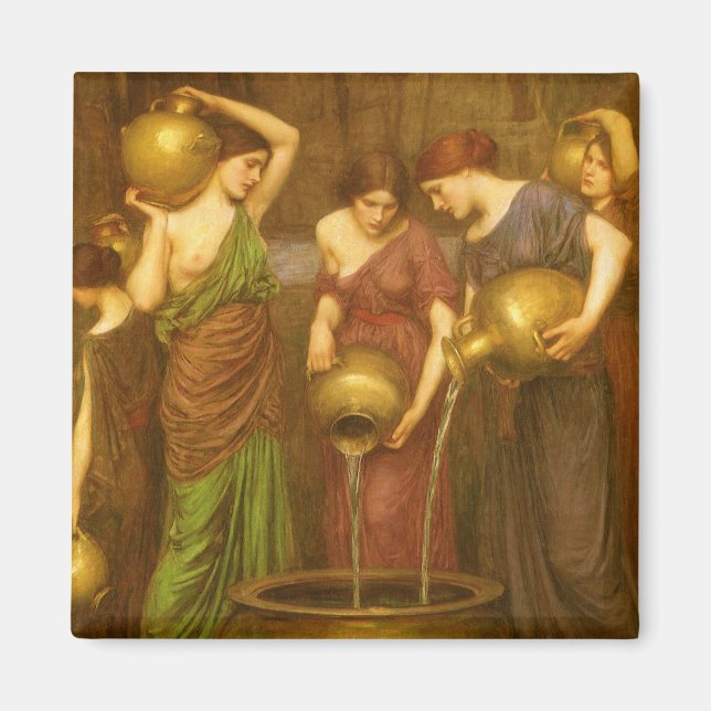 Aimant Les Danaides par John William Waterhouse (Devant)