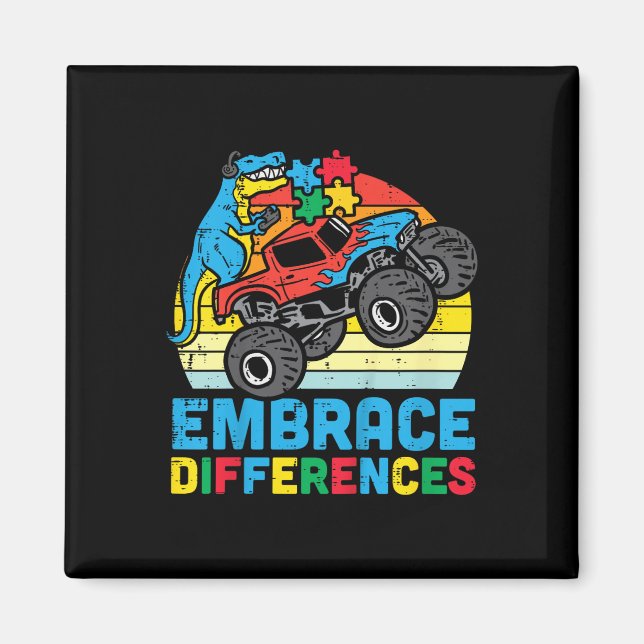 Aimant Les Différences d'Embrace (Devant)