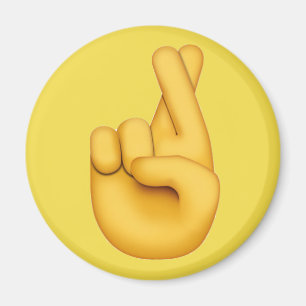 Aimant Les doigts ont croisé Emoji