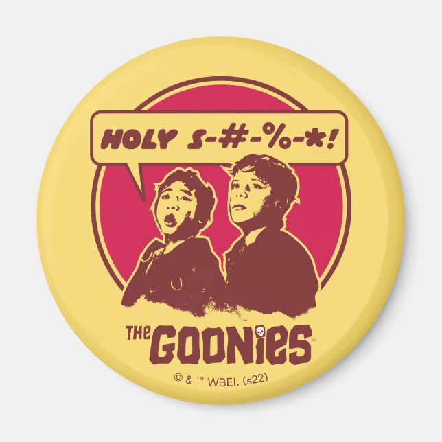 Aimant Les données Goonies Expletive (Devant)