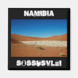 Aimant Les dunes de sable de Namibie
