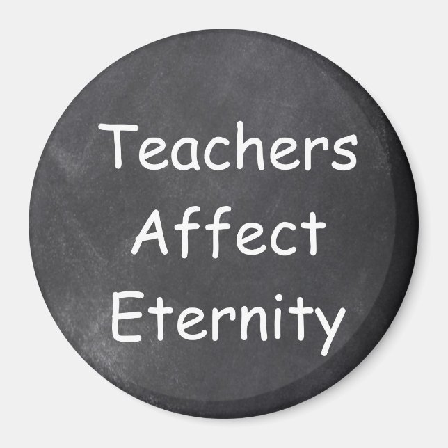 Aimant Les enseignants affectent Eternity Chalkboard Desi (Devant)