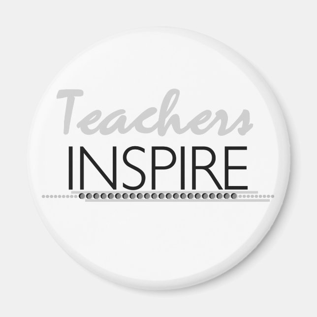 Aimant Les enseignants inspirent (Devant)