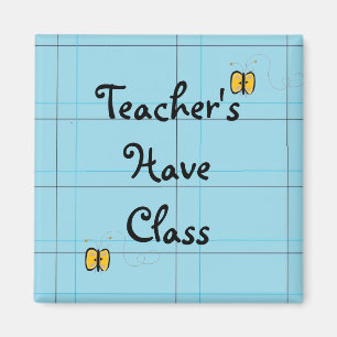 Aimant Les enseignants ont de la classe