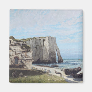 Aimant Les falaises d'Etretat après la tempête, 1870