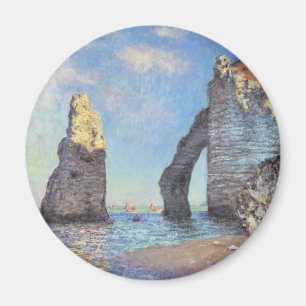 Aimant Les falaises d'Etretat - Claude Monet