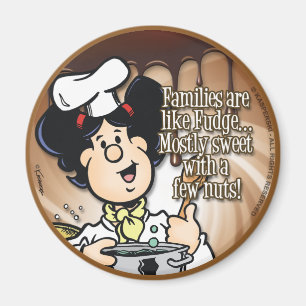 Aimant Les Familles Sont Comme Fudge