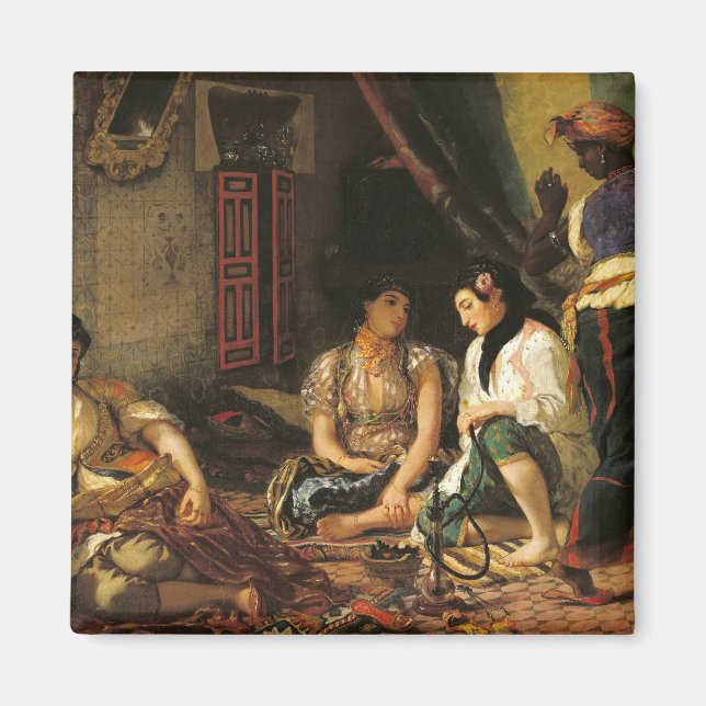 Aimant Les Femmes d'Alger dans leur Appartement, 1834 (Devant)