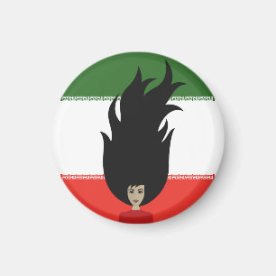 Aimant Les femmes iraniennes luttent pour l'égalité, prot