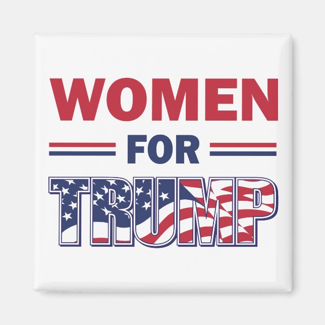 Aimant Les femmes pour Trump (Devant)